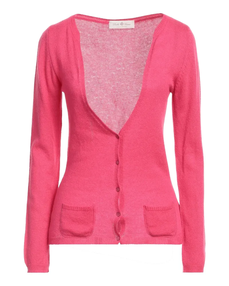 Della Ciana Strickjacke Fuchsia