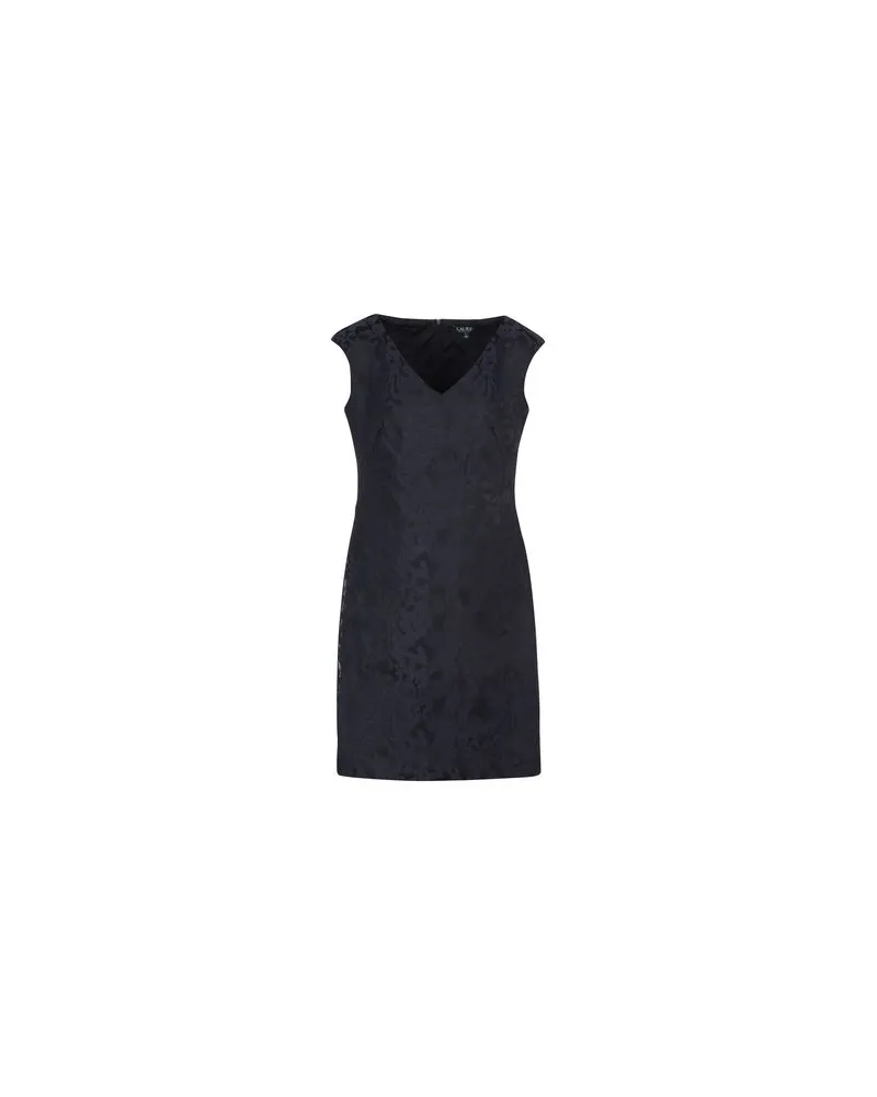 Ralph Lauren Embroidered Neoprene Day Dress	 - KLEIDER - Mini-Kleiderauf YOOX.COM Nachtblau