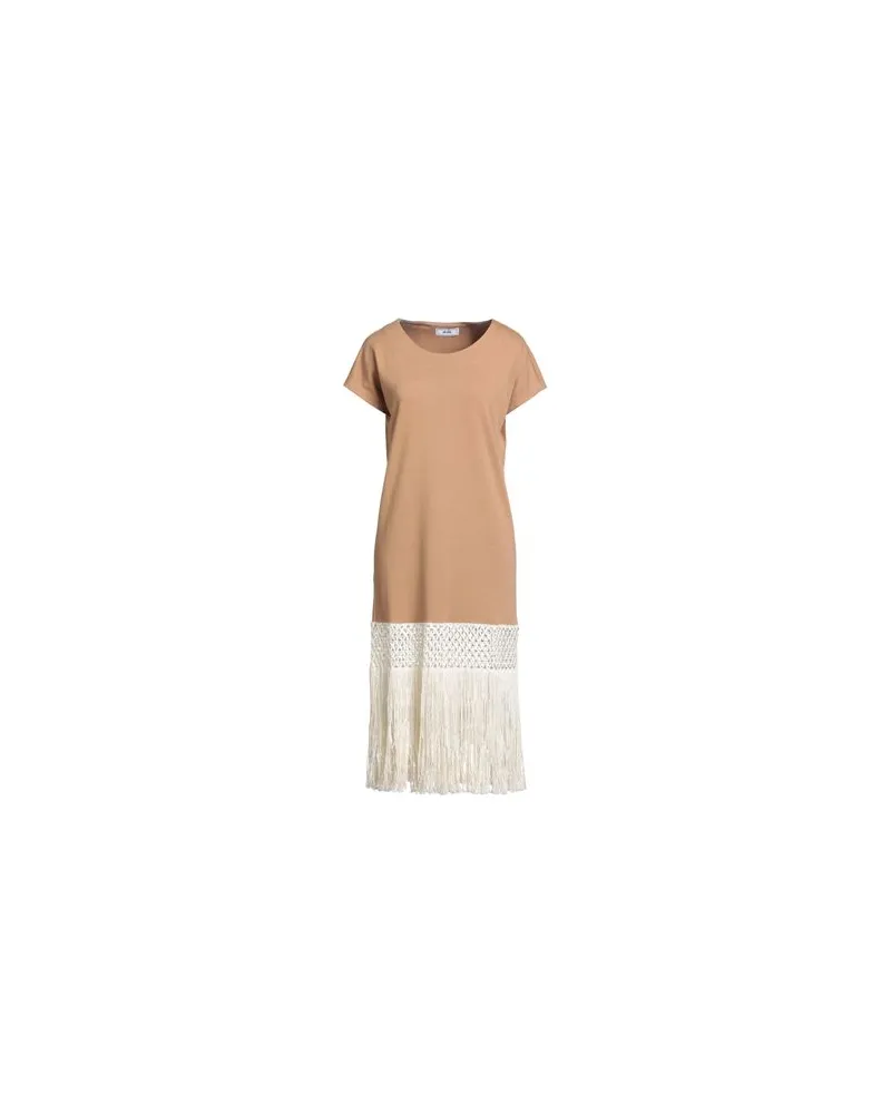 Jijil KLEIDER - Midi-Kleiderauf YOOX.COM Kamel