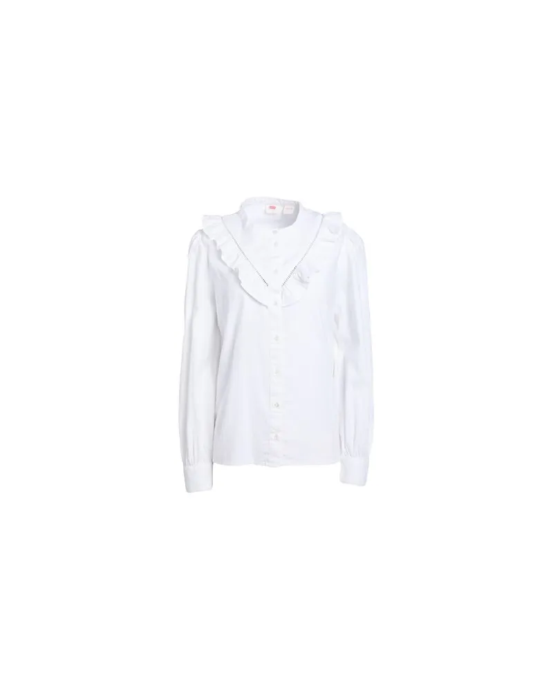 Levi's CARINNA BLOUSE NEUTRALS  - TOPS - Hemdenauf YOOX.COM Weiß