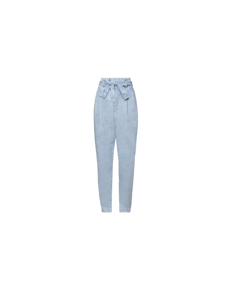 WANDERING HOSEN & RÖCKE - Jeanshosenauf YOOX.COM Blau