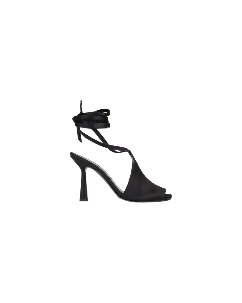Aldo Castagna SCHUHE - Sandalenauf YOOX.COM Schwarz
