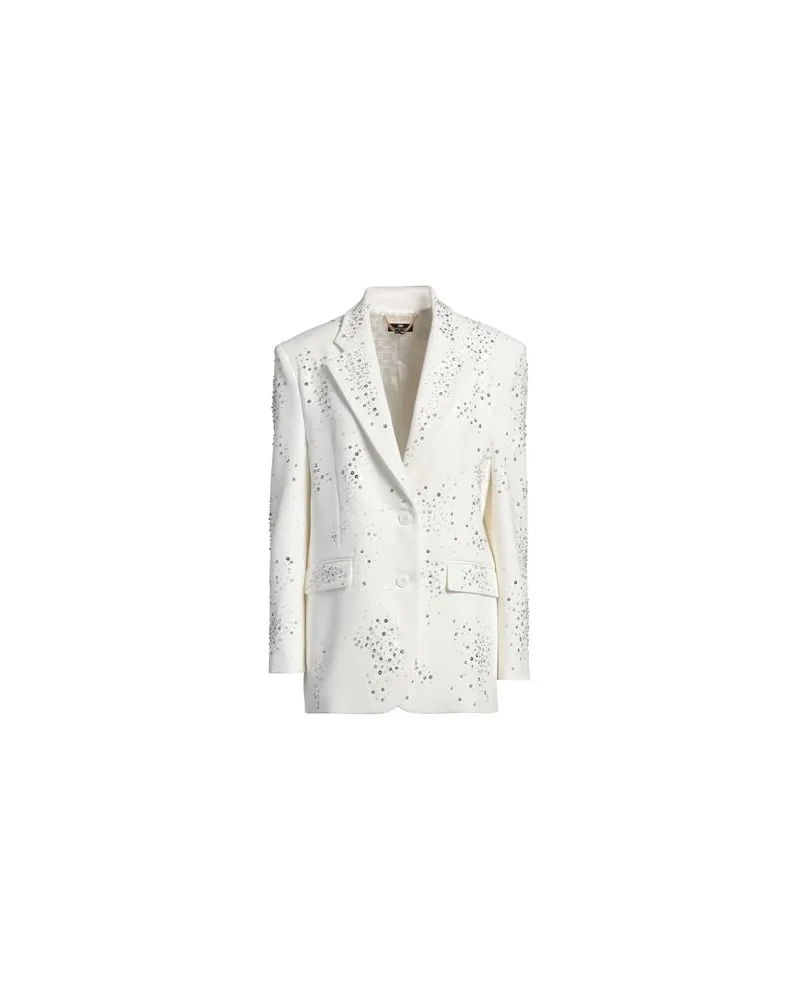 Elisabetta Franchi ANZÜGE und CO-ORDS - Blazersauf YOOX.COM Elfenbein