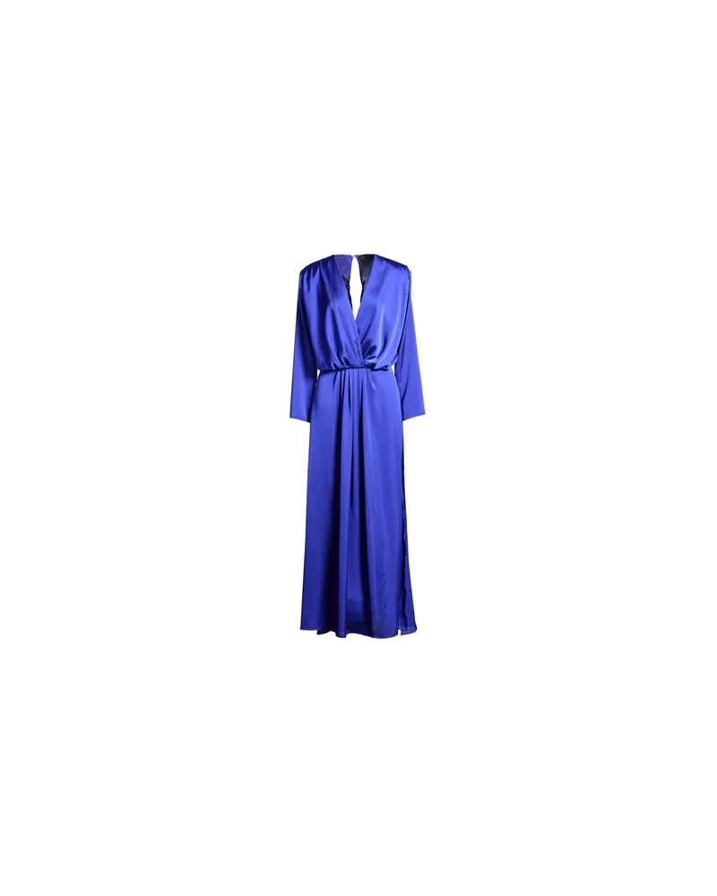 Simona Corsellini KLEIDER - Maxi-Kleiderauf YOOX.COM Königsblau