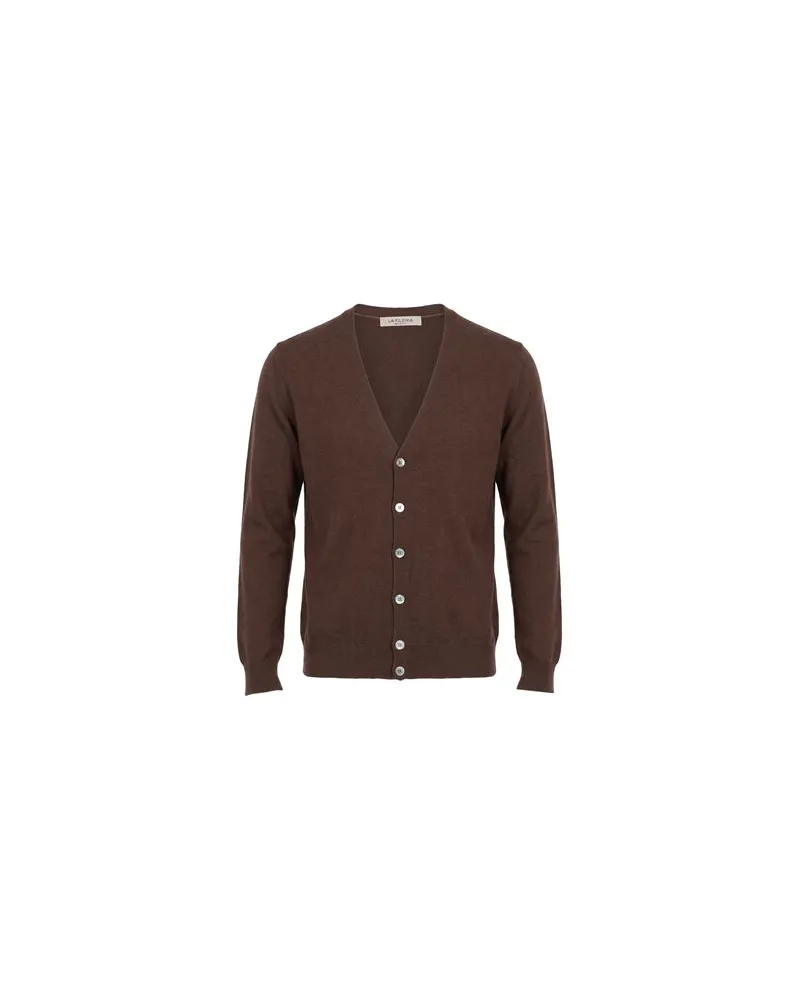 La Fileria STRICKWAREN - Strickjackenauf YOOX.COM Braun