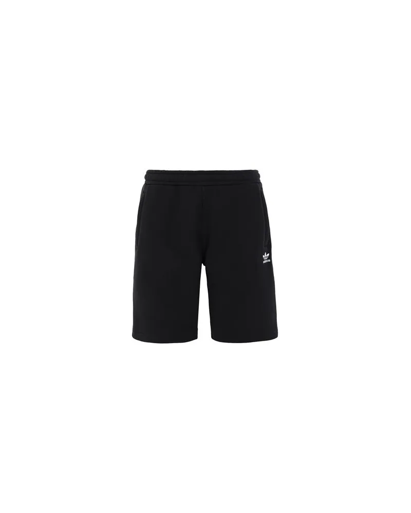 adidas ESSENTIAL SHORT  - HOSEN & RÖCKE - Shorts & Bermudashortsauf YOOX.COM Schwarz