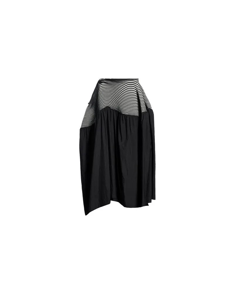 Issey Miyake HOSEN & RÖCKE - Midi-Röckeauf YOOX.COM Schwarz