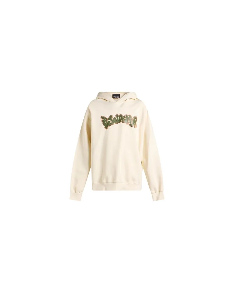 DISCLAIMER TOPS - Sweatshirtsauf YOOX.COM Cremeweiß