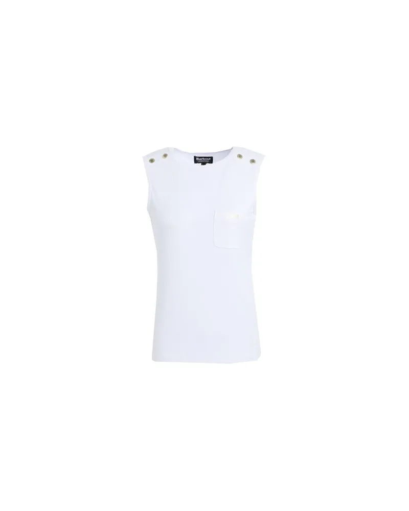 Barbour TOPS - T-shirtsauf YOOX.COM Weiß