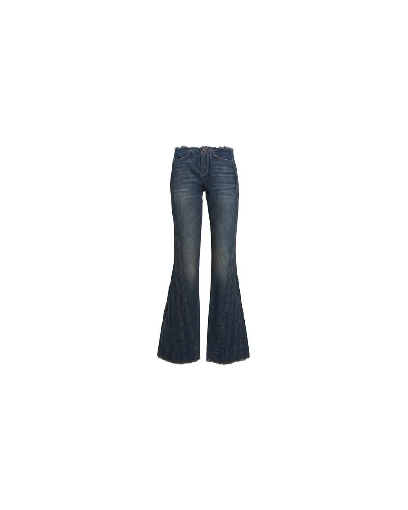 Guess HOSEN & RÖCKE - Jeanshosenauf YOOX.COM Blau