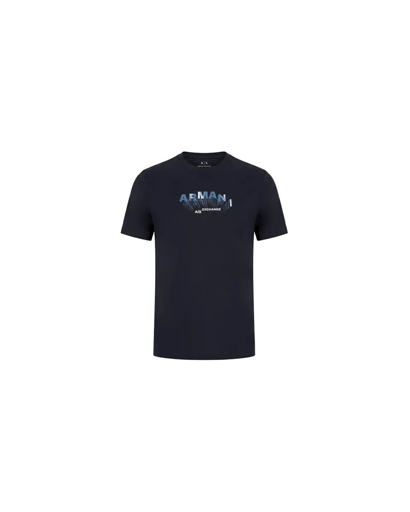 Armani Exchange TOPS - T-shirtsauf YOOX.COM Nachtblau