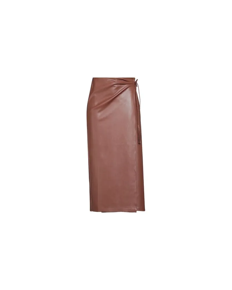 Mother HOSEN & RÖCKE - Midi-Röckeauf YOOX.COM Braun