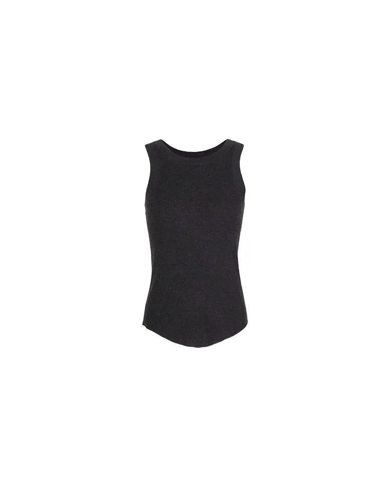8 by Yoox RIBBED KNIT SLIM FIT TANK TOP  - TOPS - Topsauf YOOX.COM Braungrau