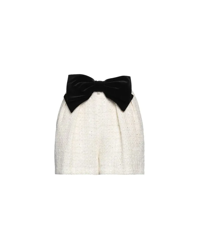 Elisabetta Franchi HOSEN & RÖCKE - Shorts & Bermudashortsauf YOOX.COM Elfenbein