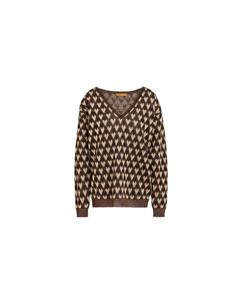 SIYU STRICKWAREN - Pulloverauf YOOX.COM Schokobraun