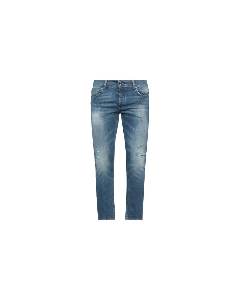 Les Hommes HOSEN & RÖCKE - Jeanshosenauf YOOX.COM Blau