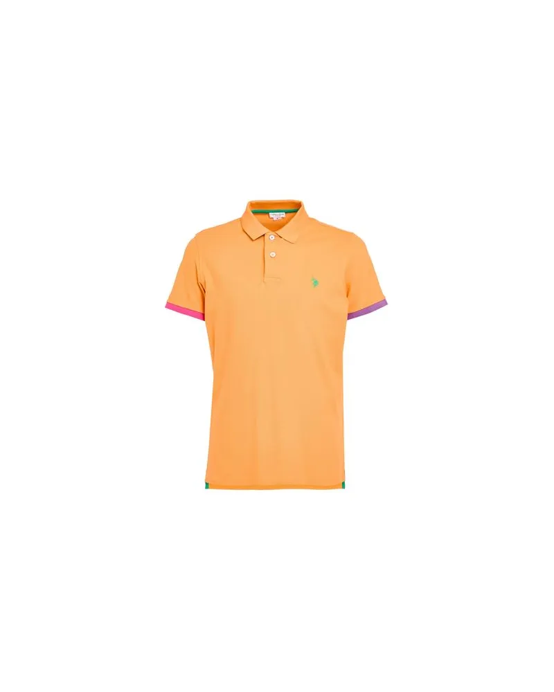 U.S. Polo Assn.  TOPS - Poloshirtsauf YOOX.COM Orange