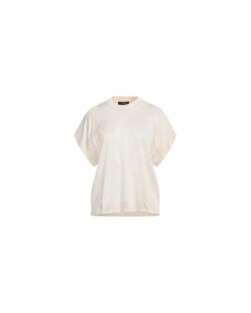 MOORER TOPS - T-shirtsauf YOOX.COM Elfenbein