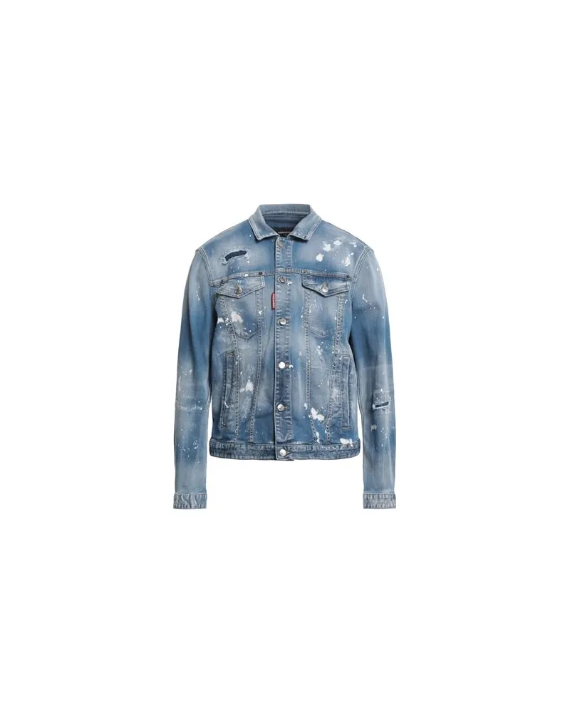 Dsquared2 JACKEN & MÄNTEL - Jeansjacken/Mäntelauf YOOX.COM Blau
