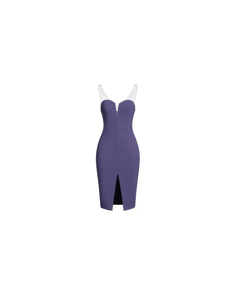 Elisabetta Franchi KLEIDER - Midi-Kleiderauf YOOX.COM Violett