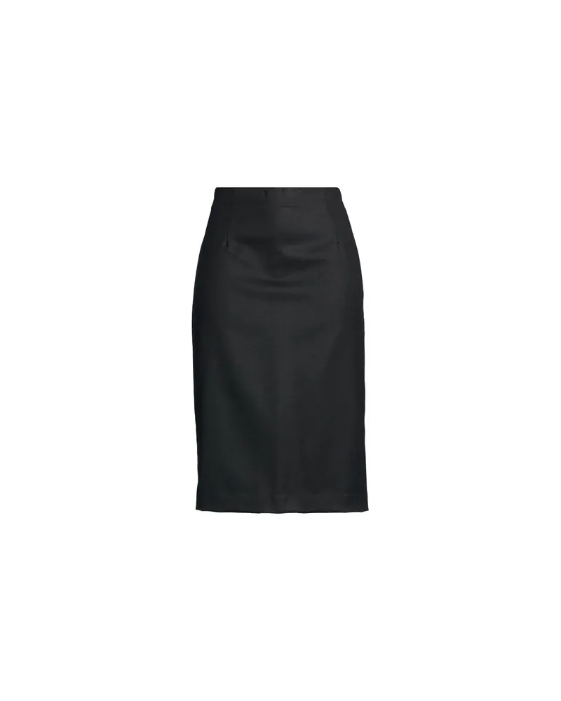 LARDINI HOSEN & RÖCKE - Midi-Röckeauf YOOX.COM Schwarz