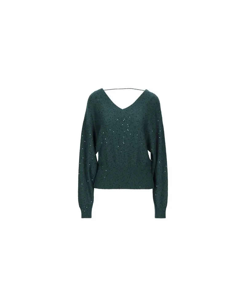 Brunello Cucinelli STRICKWAREN - Pulloverauf YOOX.COM Dunkelgrün