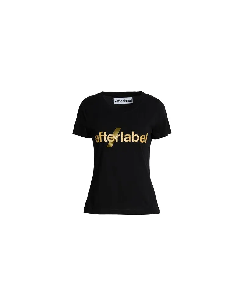 AFTER/LABEL TOPS - T-shirtsauf YOOX.COM Schwarz
