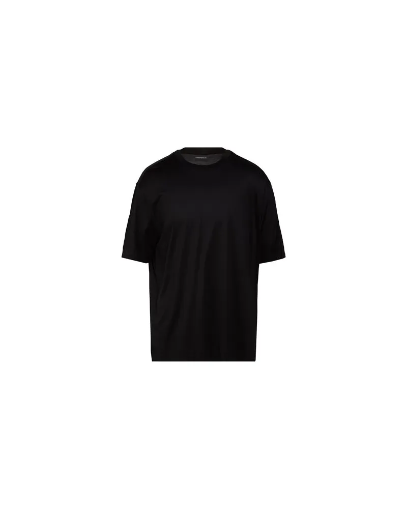 Emporio Armani TOPS - T-shirtsauf YOOX.COM Schwarz