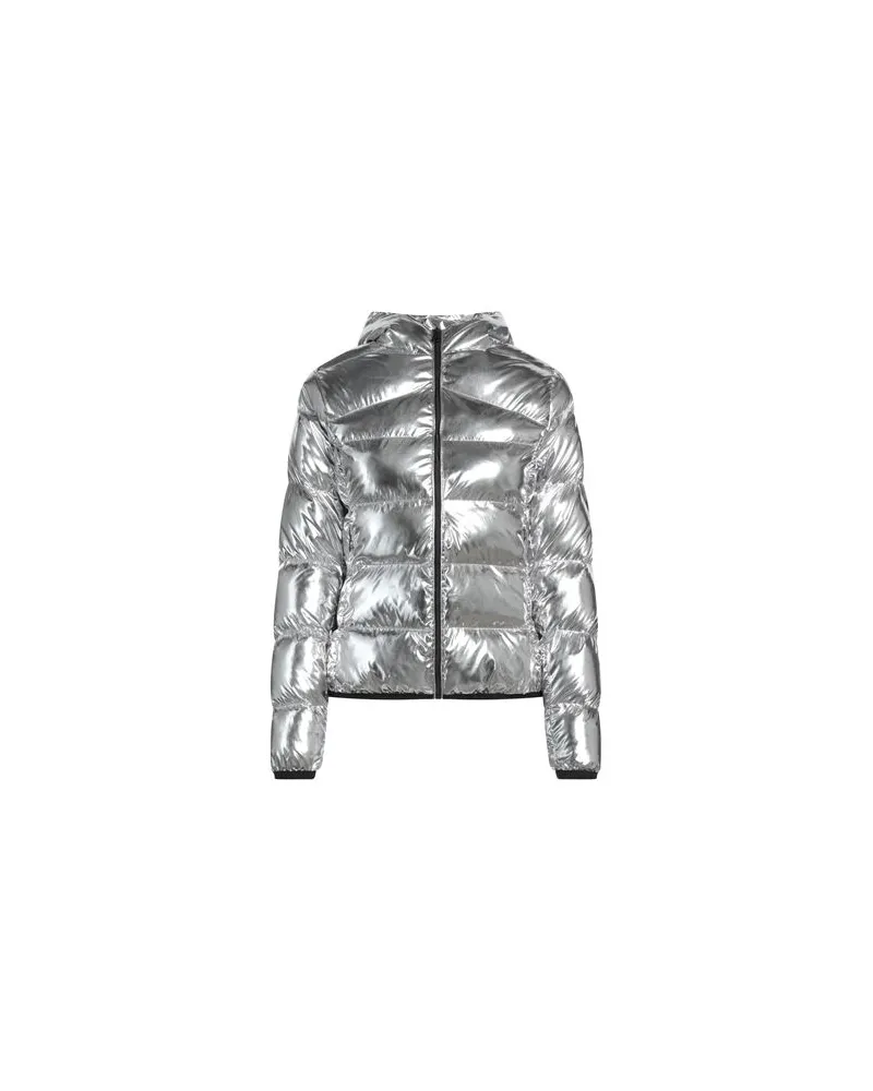 Roberto Cavalli JACKEN & MÄNTEL - Pufferjacken & Daunenjackenauf YOOX.COM Silber