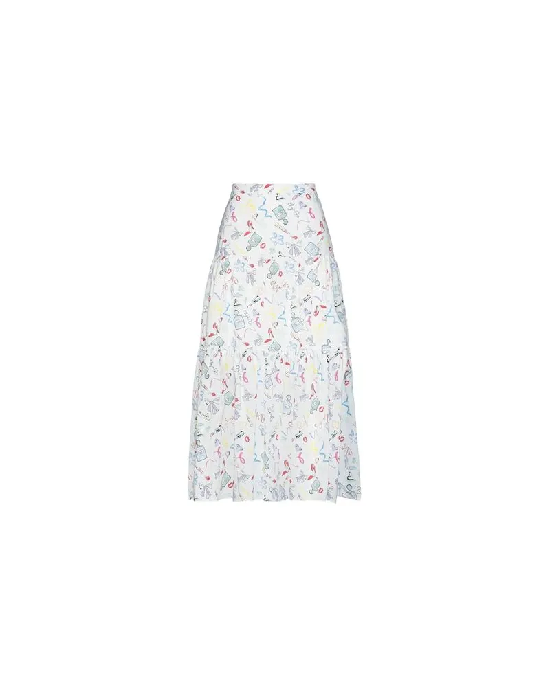 Maje HOSEN & RÖCKE - Midi-Röckeauf YOOX.COM Weiß