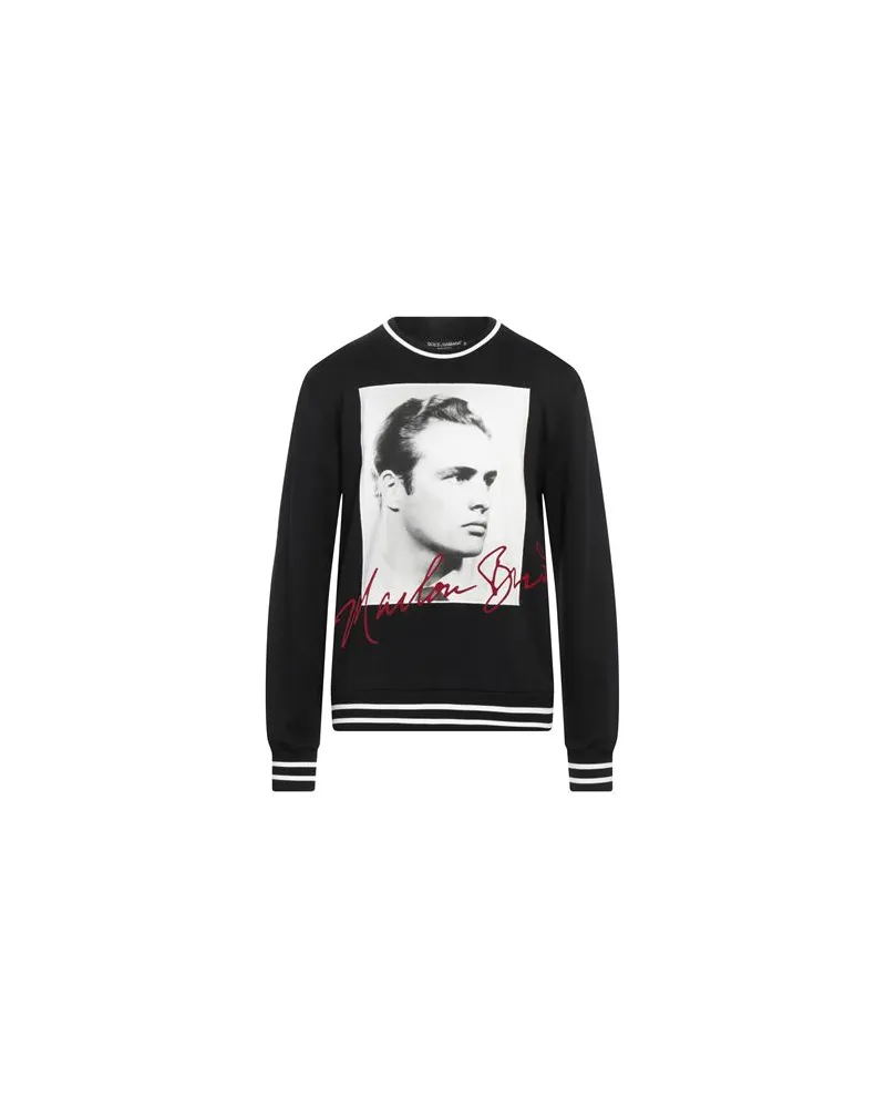 Dolce & Gabbana TOPS - Sweatshirtsauf YOOX.COM Schwarz