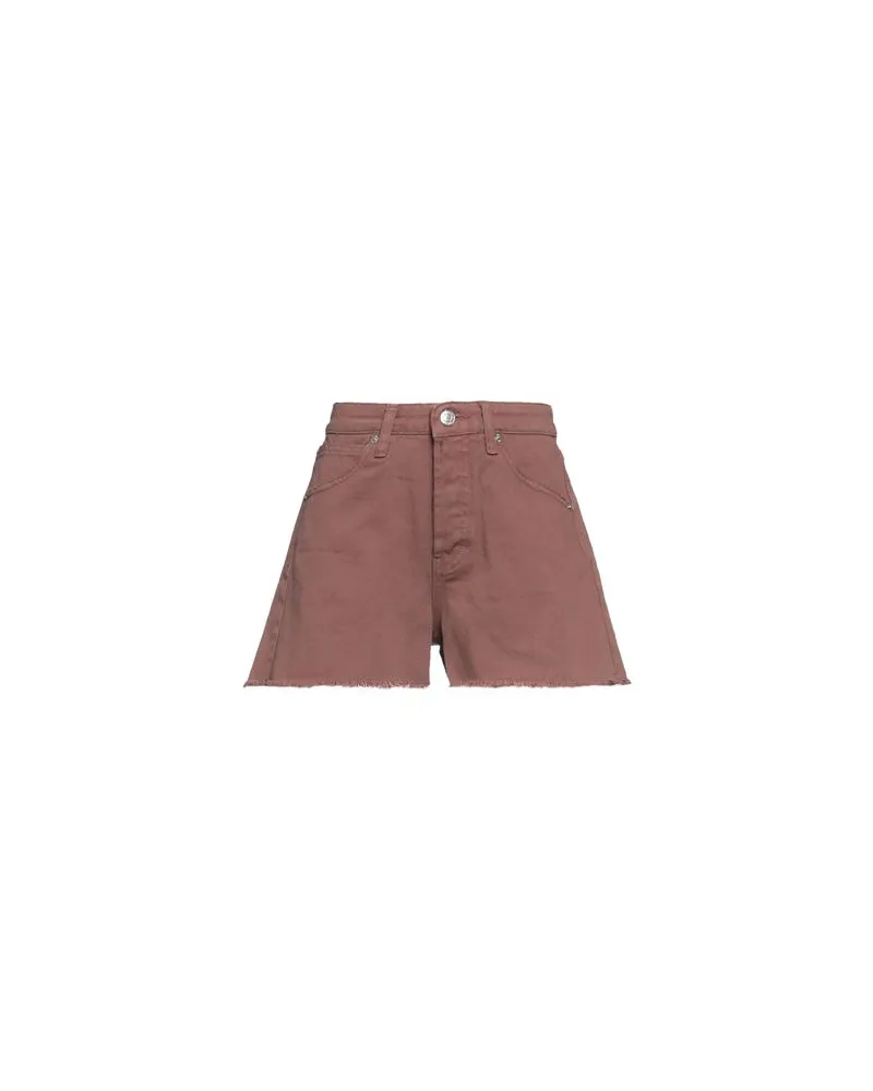 VICOLO HOSEN & RÖCKE - Jeansshortsauf YOOX.COM Braun