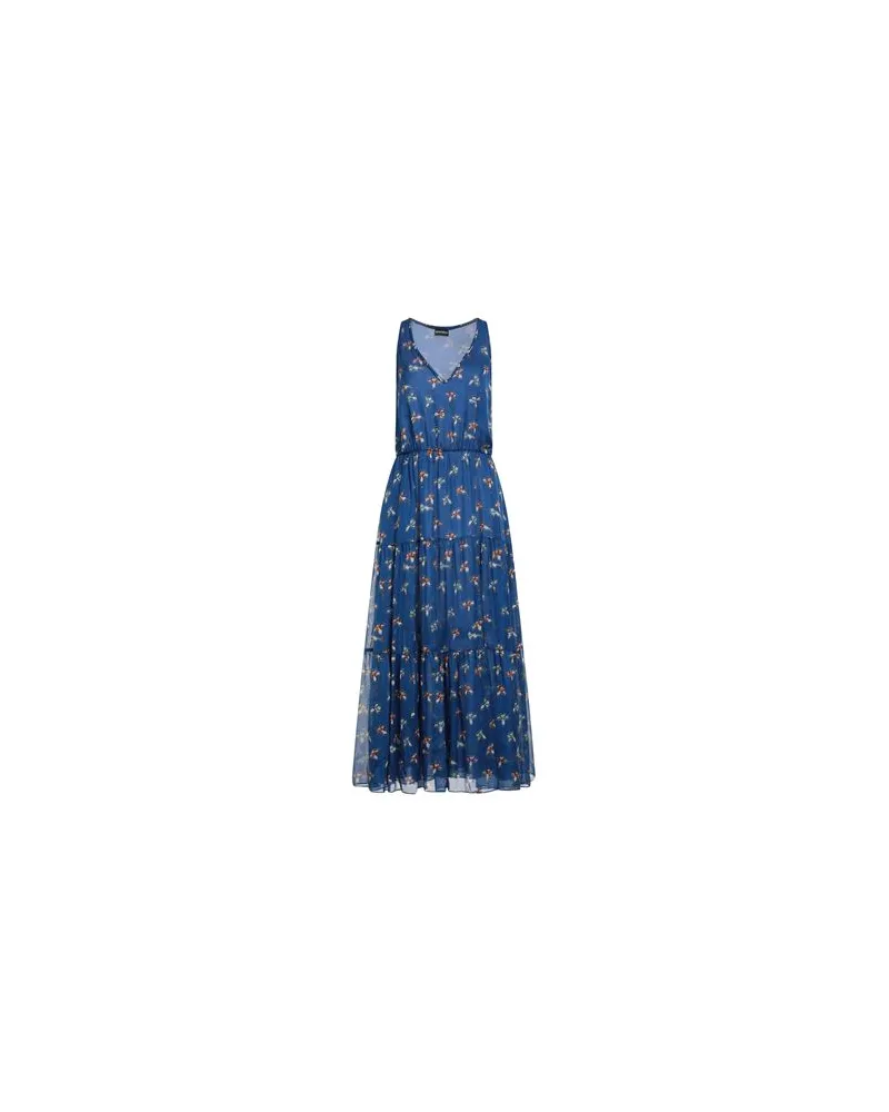 Emporio Armani KLEIDER - Maxi-Kleiderauf YOOX.COM Königsblau