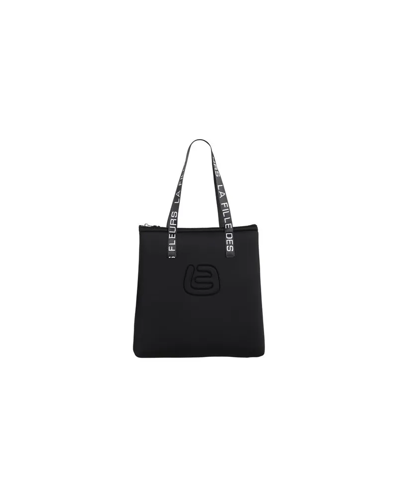 LA FILLE des FLEURS TASCHEN - Schultertaschenauf YOOX.COM Schwarz
