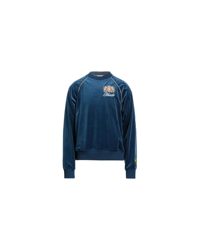 RHUDE TOPS - Sweatshirtsauf YOOX.COM Taubenblau
