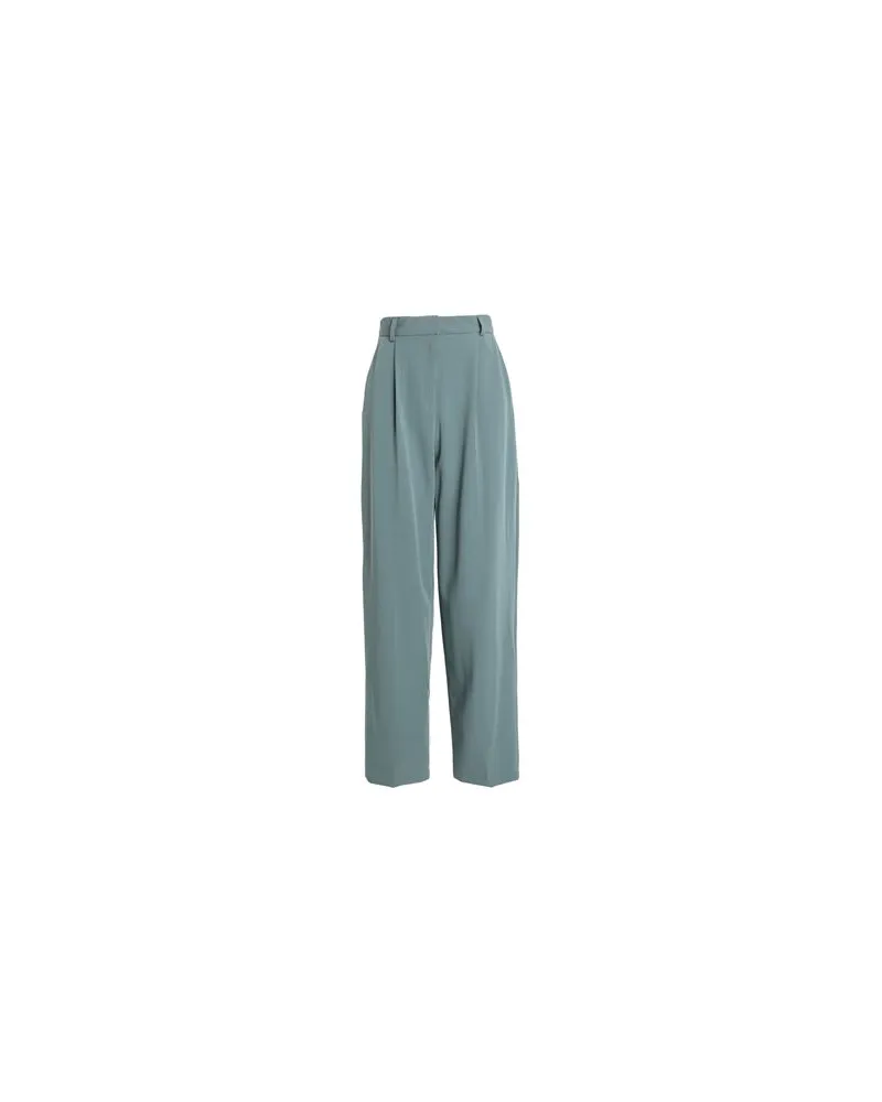 Topshop HOSEN & RÖCKE - Hosenauf YOOX.COM Blaugrau