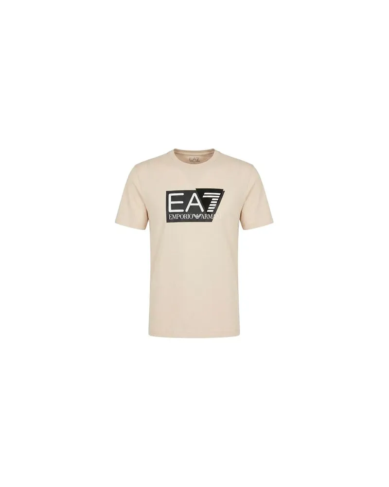 EA7 TOPS - T-shirtsauf YOOX.COM Beige