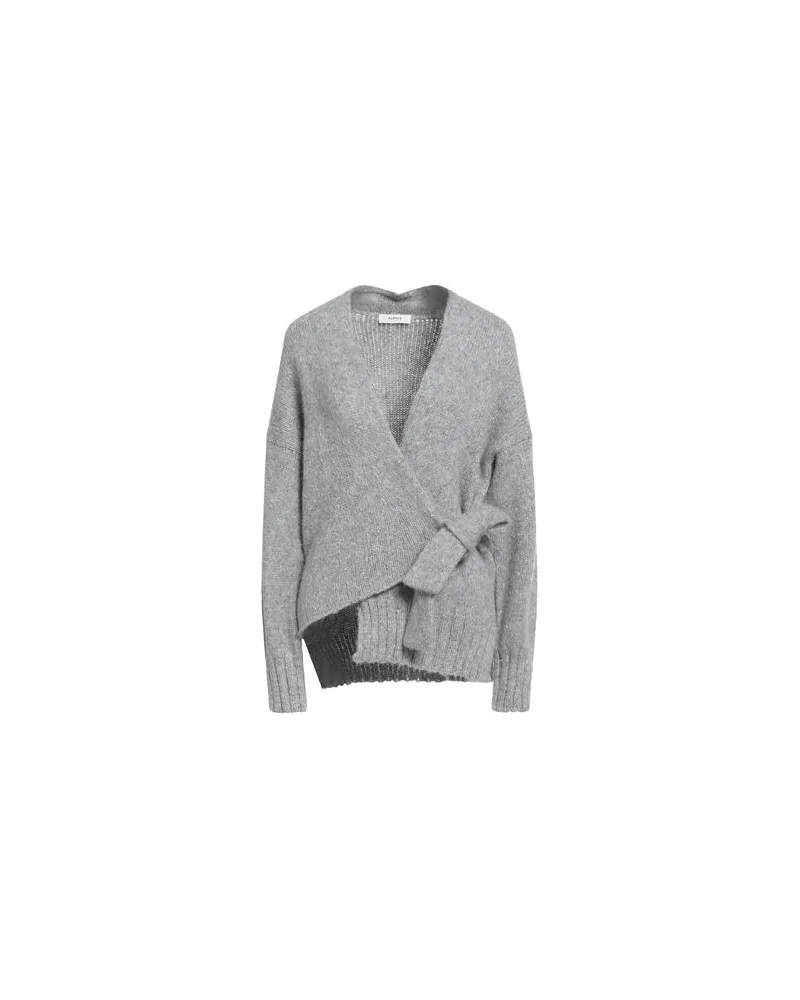 Alpha Studio STRICKWAREN - Strickjackenauf YOOX.COM Grau