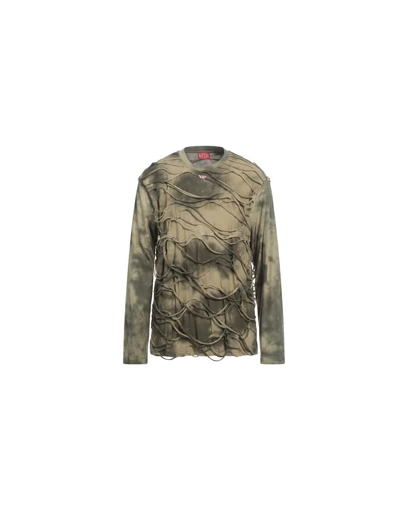 Diesel TOPS - T-shirtsauf YOOX.COM Militärgrün