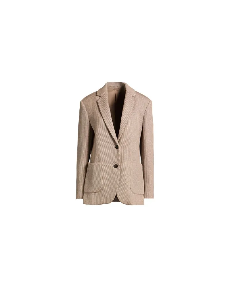 Brunello Cucinelli ANZÜGE und CO-ORDS - Blazersauf YOOX.COM Hellbraun