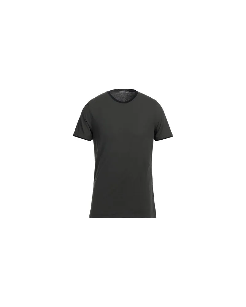 Zanone TOPS - T-shirtsauf YOOX.COM Dunkelgrün