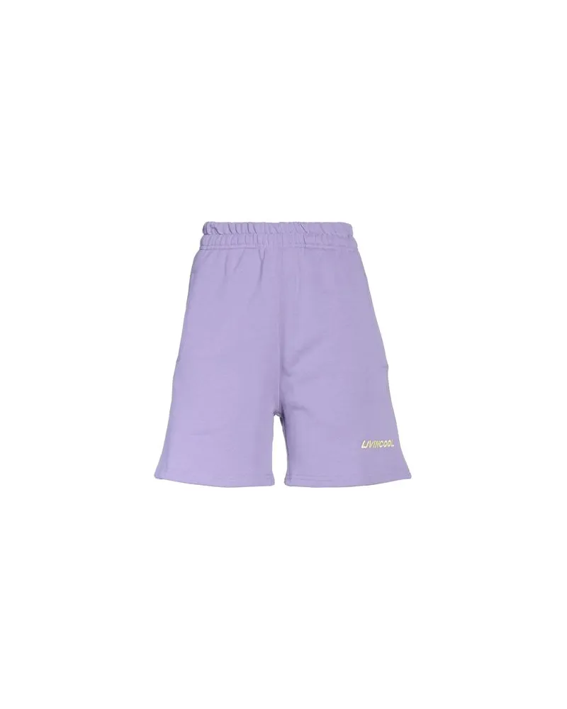 LIVINCOOL HOSEN & RÖCKE - Shorts & Bermudashortsauf YOOX.COM Violett