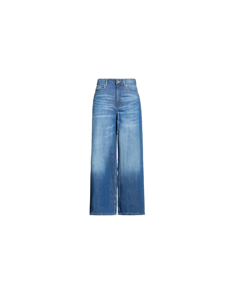 Ganni HOSEN & RÖCKE - Jeanshosenauf YOOX.COM Blau