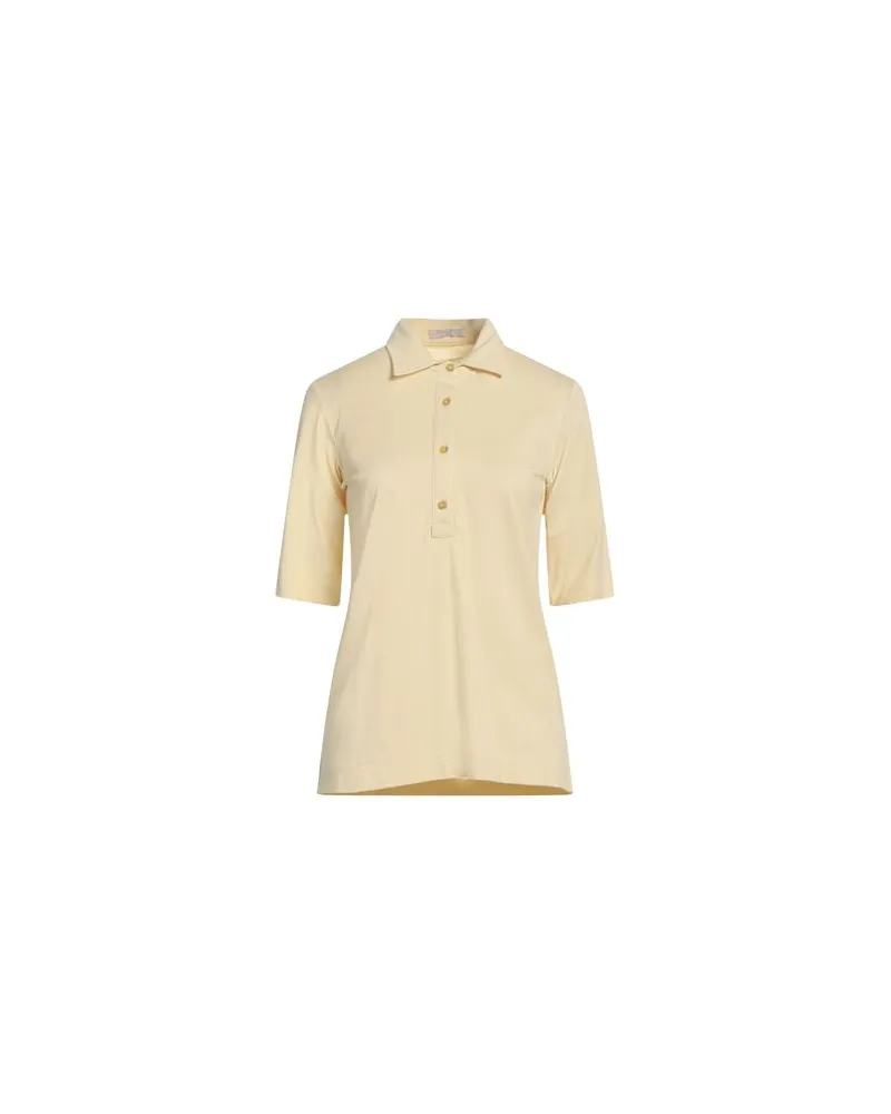 CIRCOLO 1901 TOPS - Poloshirtsauf YOOX.COM Pastellgelb