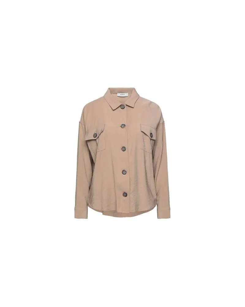 Alpha Studio TOPS - Hemdenauf YOOX.COM Kamel