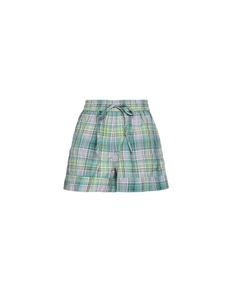 Ganni HOSEN & RÖCKE - Shorts & Bermudashortsauf YOOX.COM Aquamarin