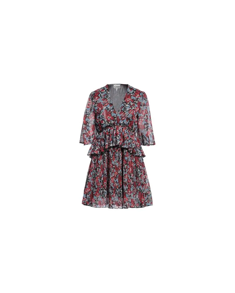 Ganni KLEIDER - Mini-Kleiderauf YOOX.COM Bordeaux