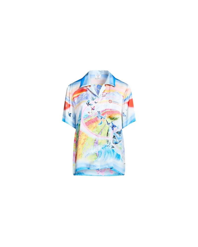 Casablanca Paris TOPS - Hemdenauf YOOX.COM Hellblau