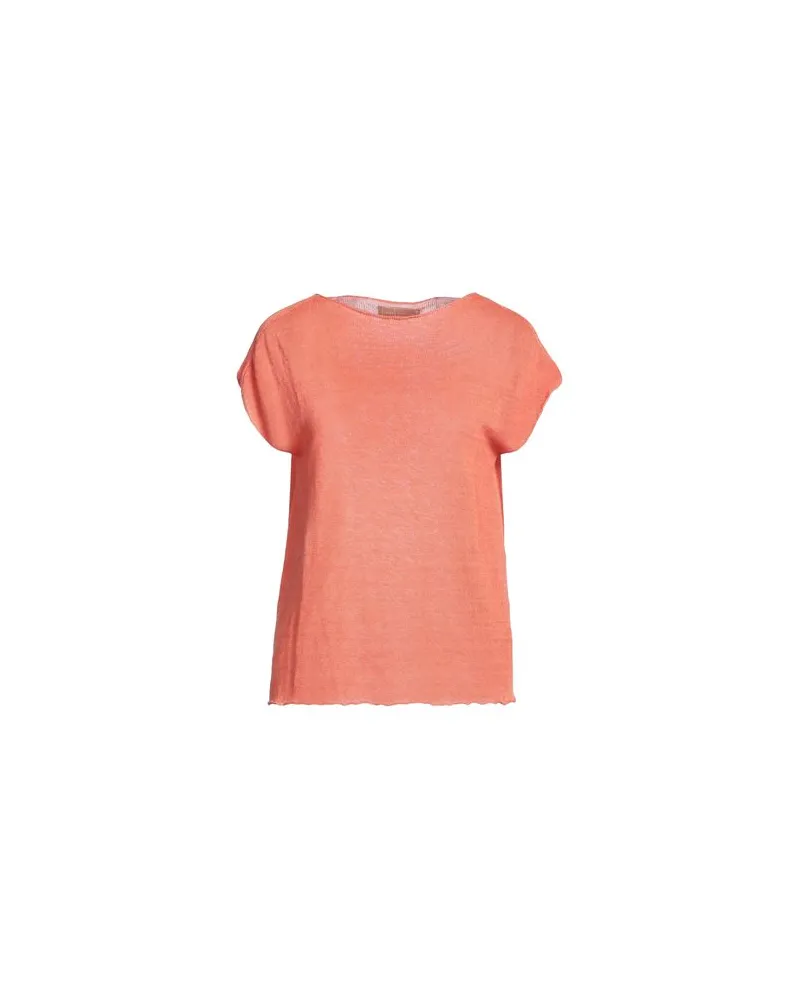 120% Lino STRICKWAREN - Pulloverauf YOOX.COM Orange
