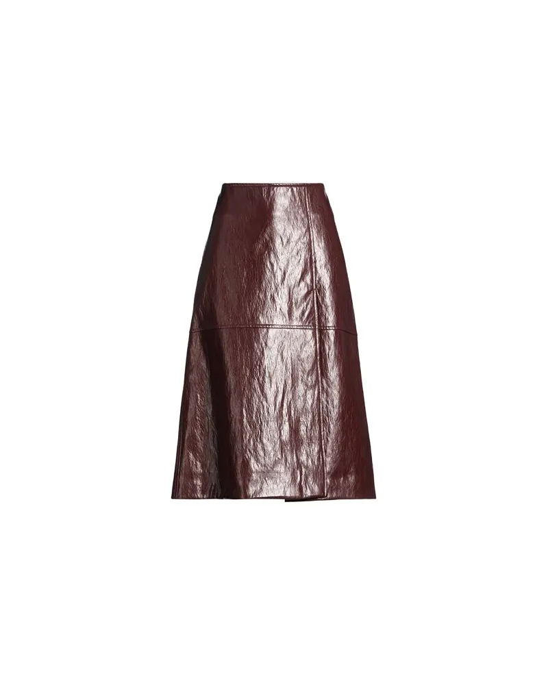 SHIRTAPORTER HOSEN & RÖCKE - Midi-Röckeauf YOOX.COM Bordeaux